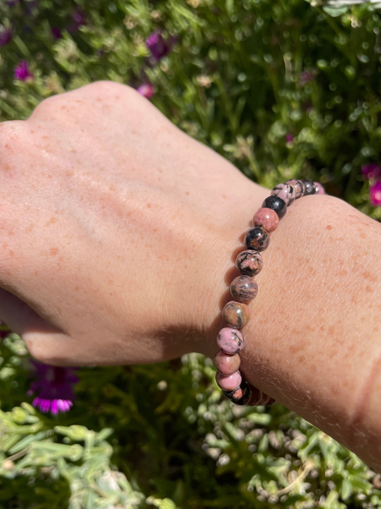 BRACELET RHODONITE